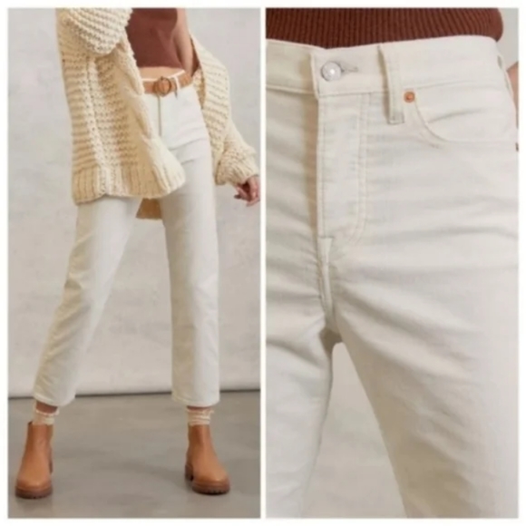 Levi's Wedgie Fit Straight Leg Corduroy Pants - Picture 3 of 9